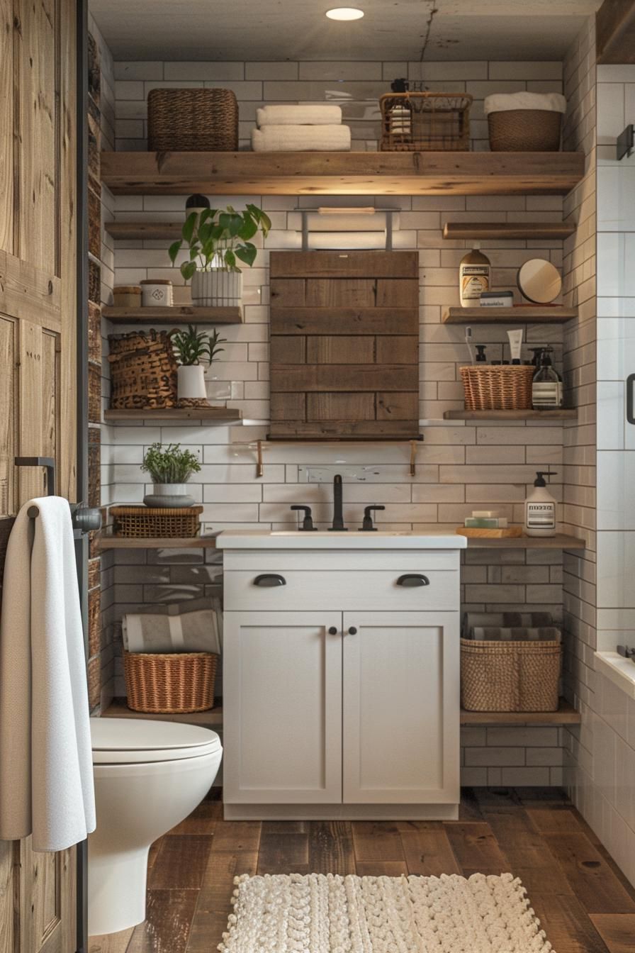 5. Concealed Cabinet Storage Solutions