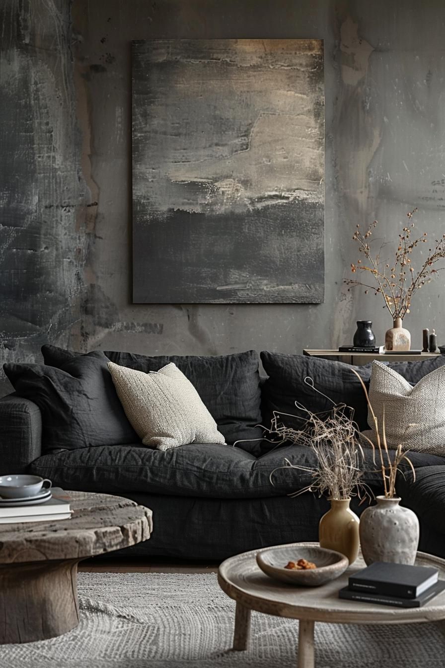 12. Monochromatic Coffee Table Styling Ideas