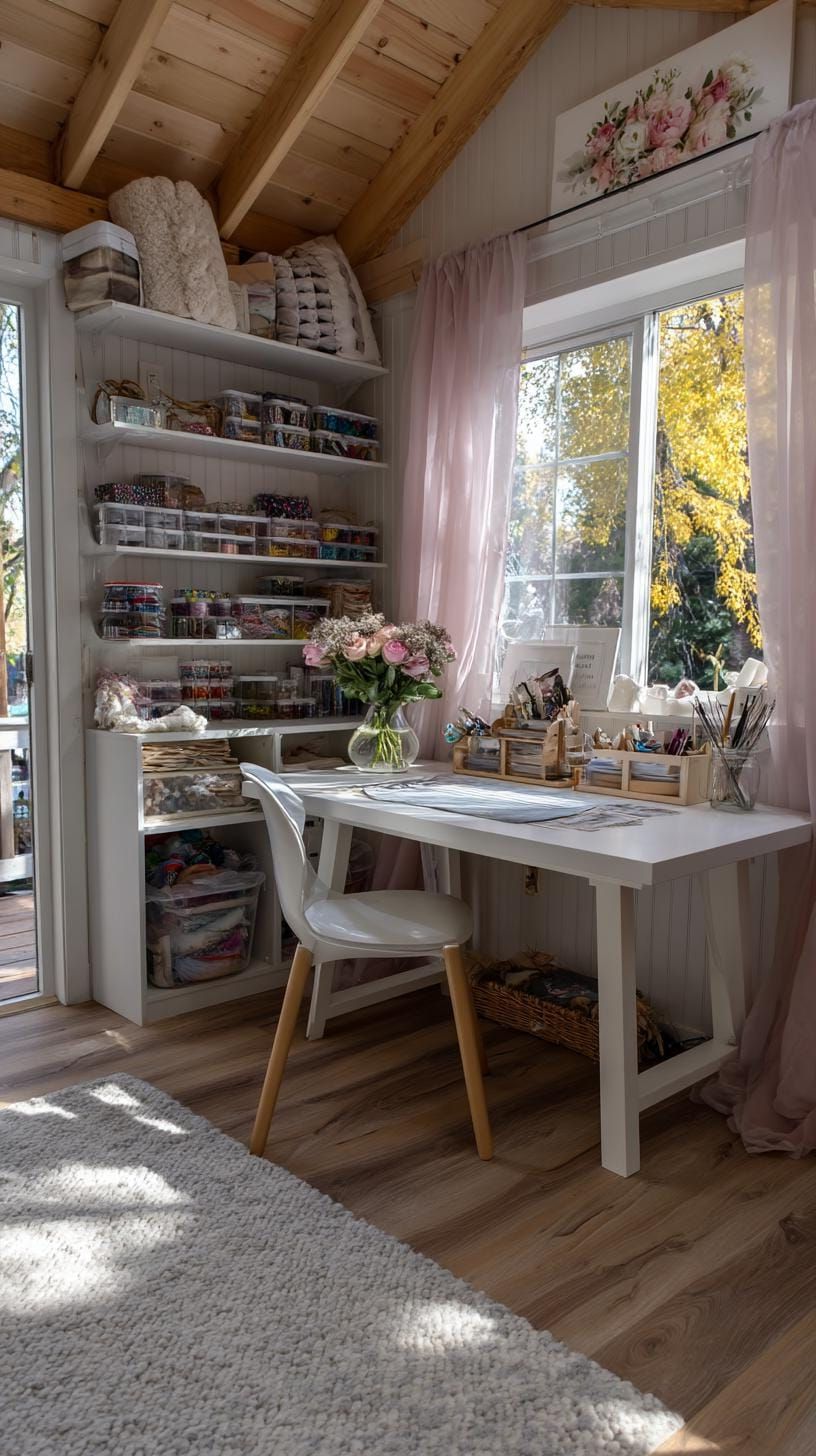 25. Cozy Nook With a Floating Desk and Soft Lighting - photo 3