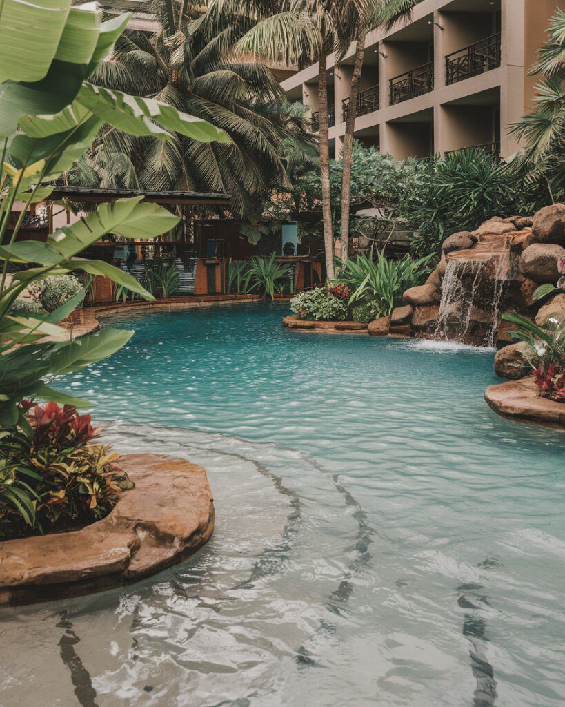 3. Tropical Lagoon-Style Pool Escapes