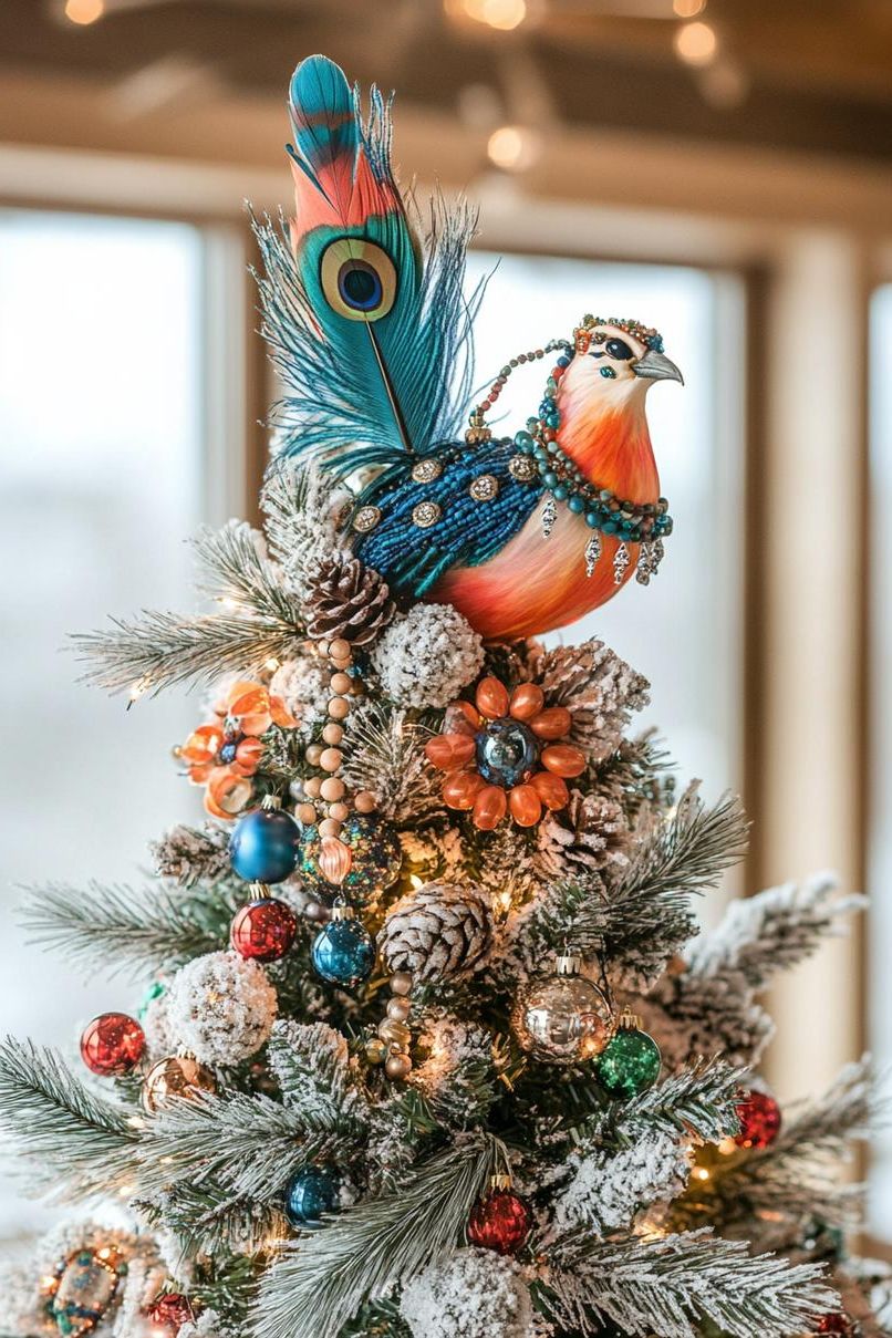17. Boho Christmas Tree Topper Ideas - photo 3
