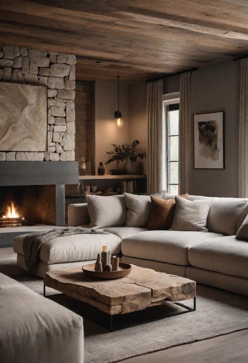 5. Rustic Contemporary Aesthetic Ideas