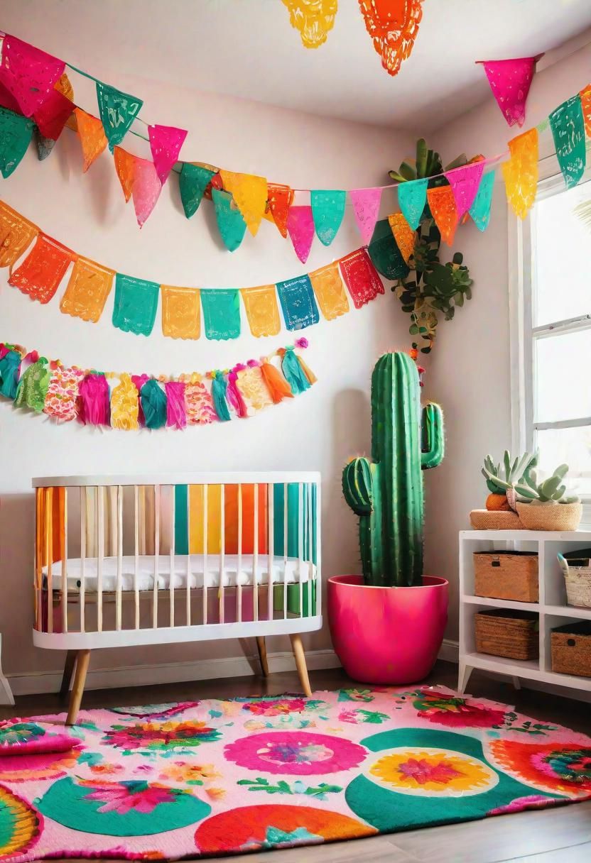 29. Mexican Fiesta Nursery Theme
