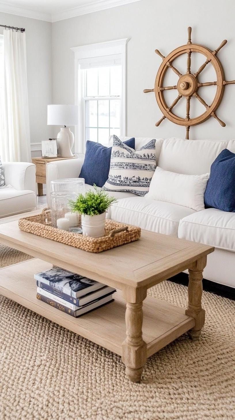 7. Vintage Nautical Artifacts as Decor - photo 3