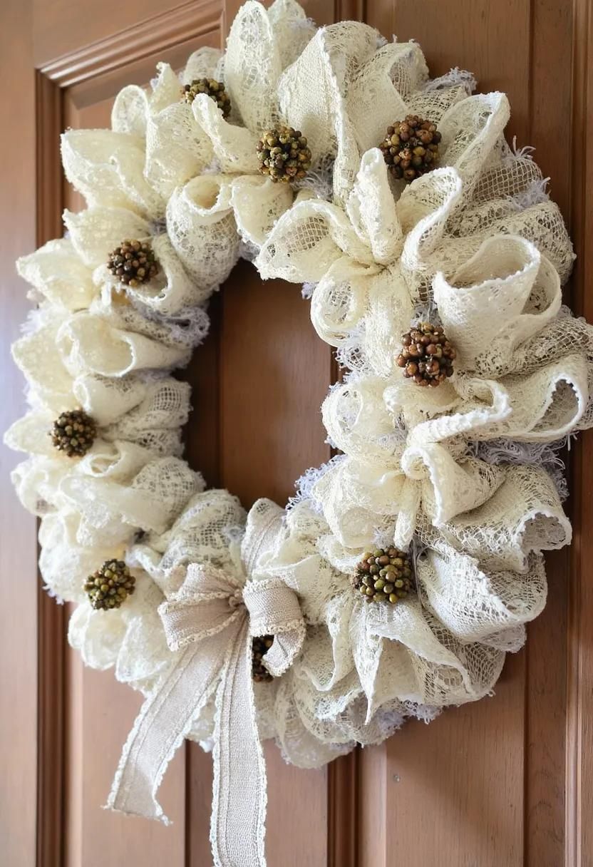 8. Rustic Boho Christmas Wreaths - photo 2