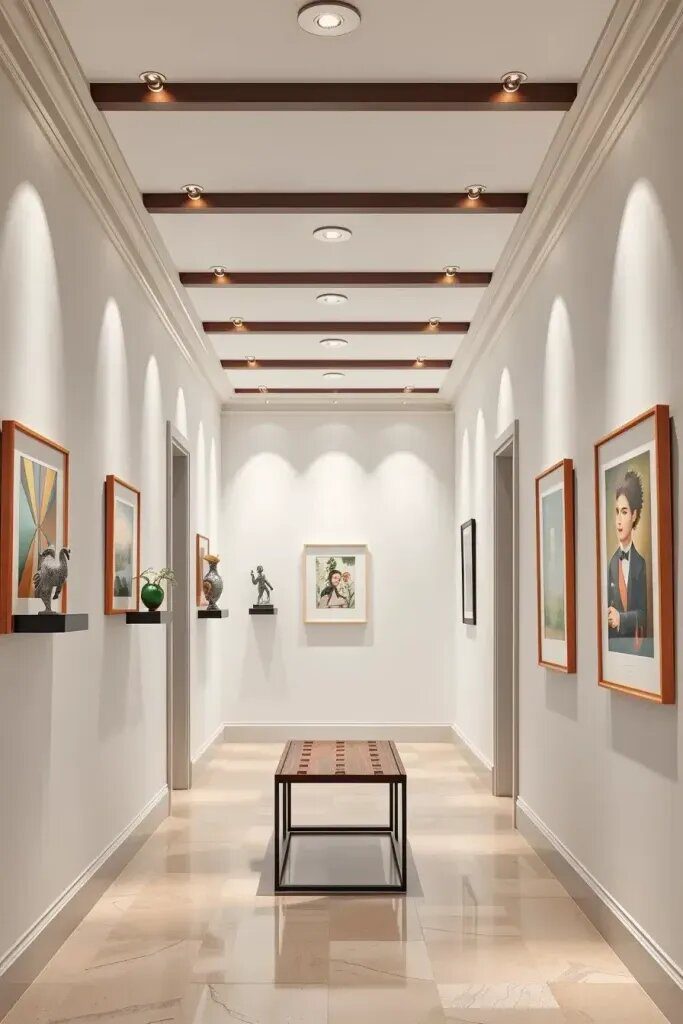Turning a Hallway Into an Art Showcase - photo 3