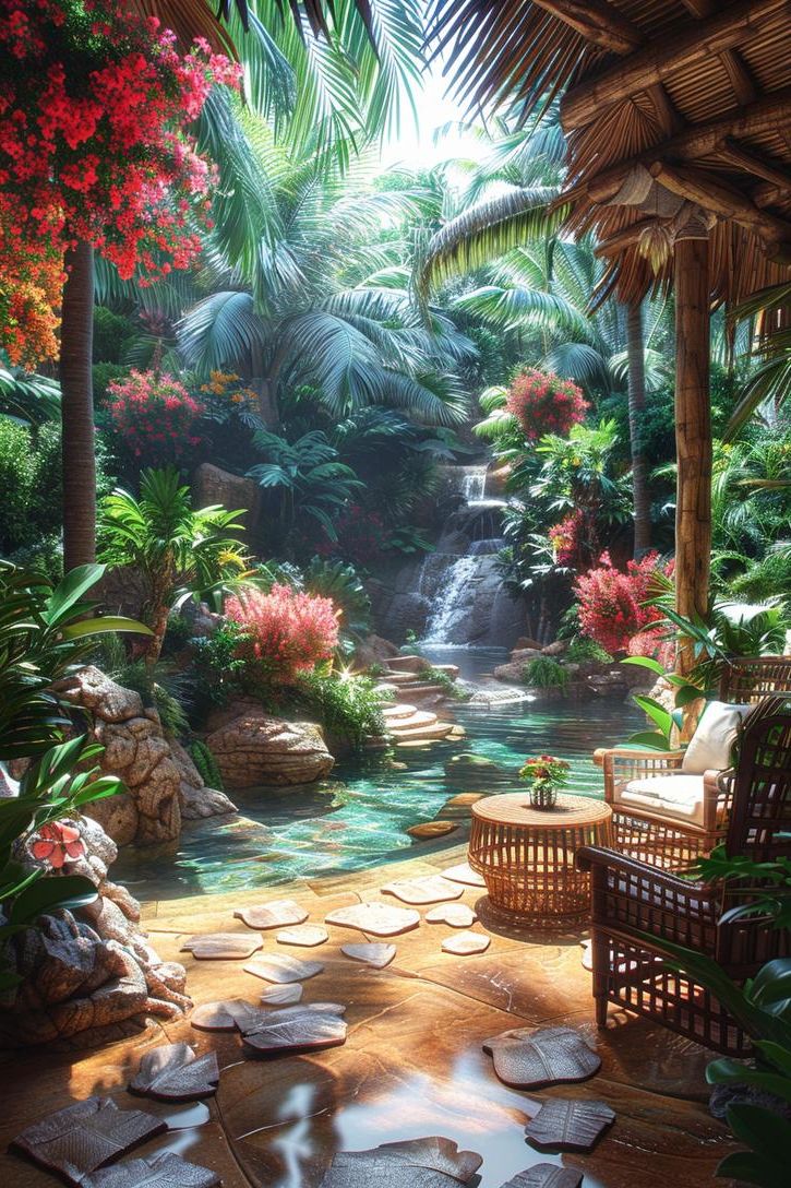 13. Tropical-Style Garden Oasis - photo 3