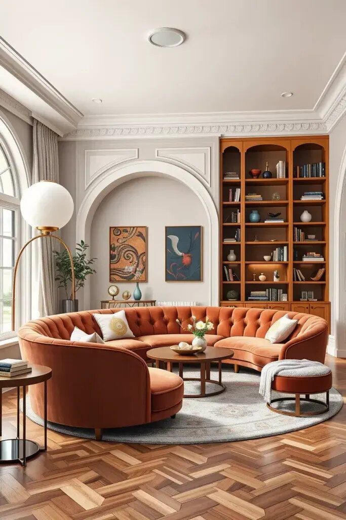 Curved Silhouettes for Traditional Rooms - photo 2