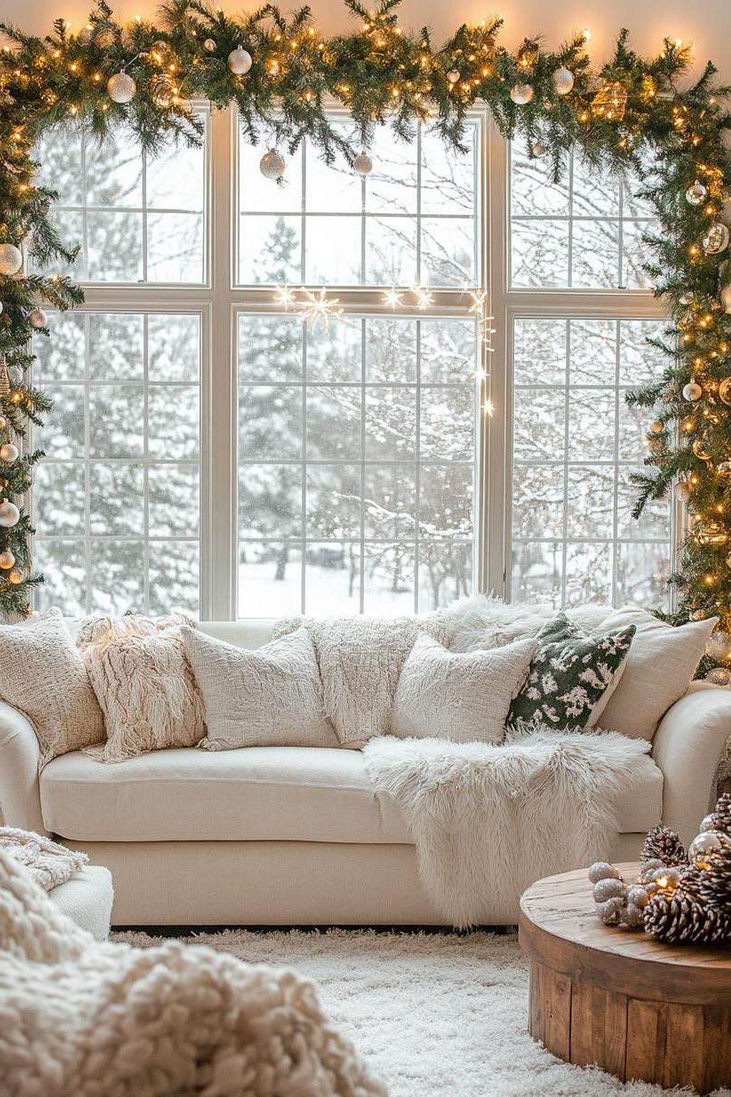4. Enchanting Holiday Window Decor - photo 2
