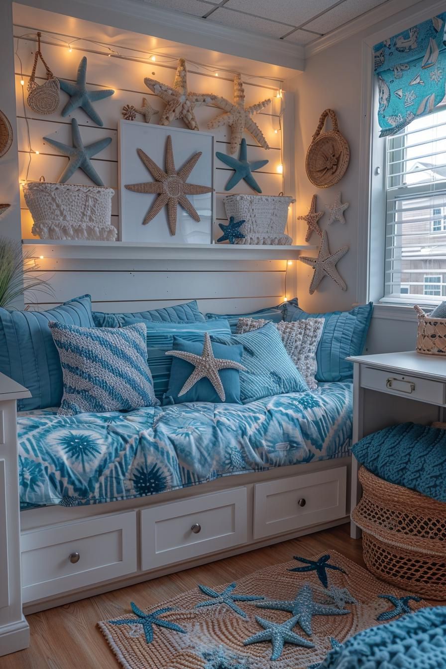14. Coastal-Inspired Dorm Decor - photo 3