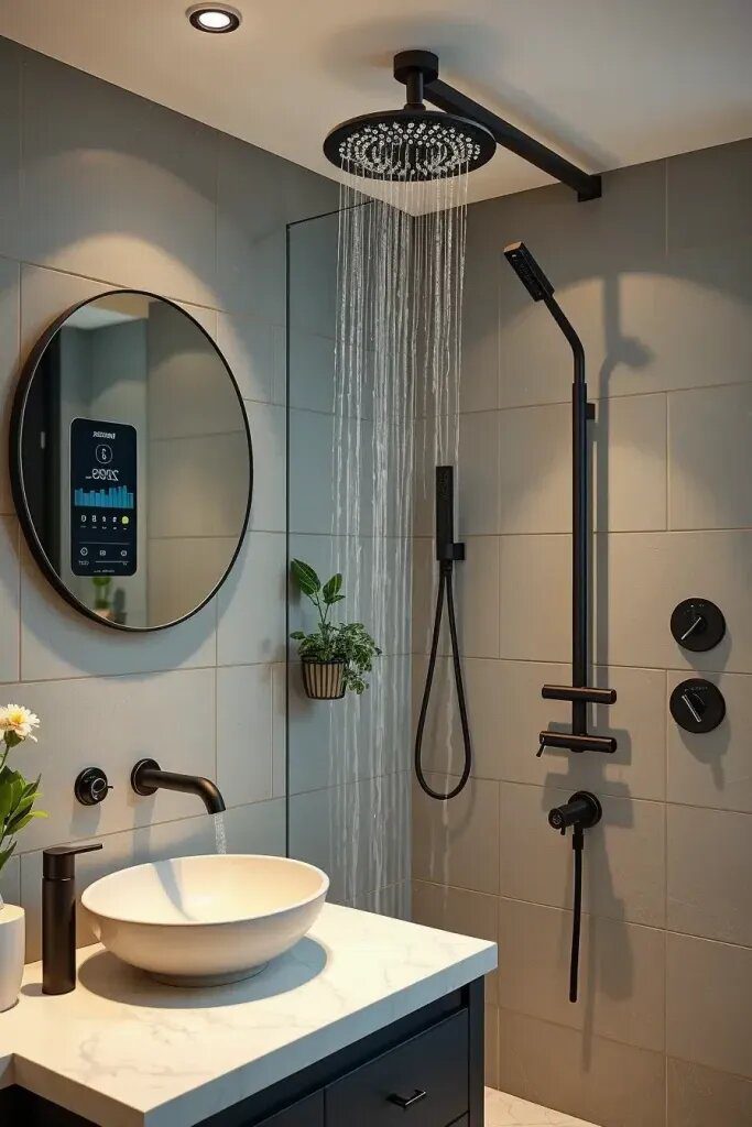 Stylish Water-Saving Fixtures for the Bathroom