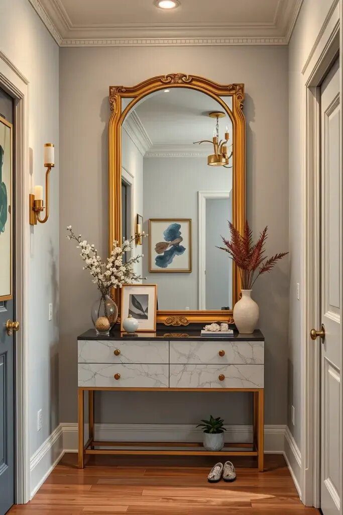 Mirror Decor Ideas for Hallways With Personality