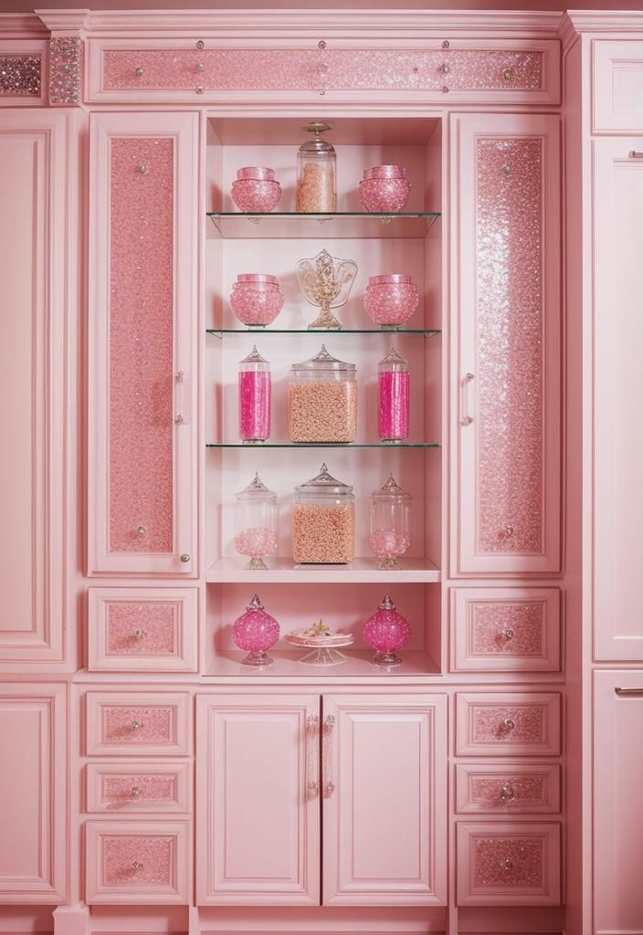 34. Crystal Pink Cabinet Knob Details - photo 3
