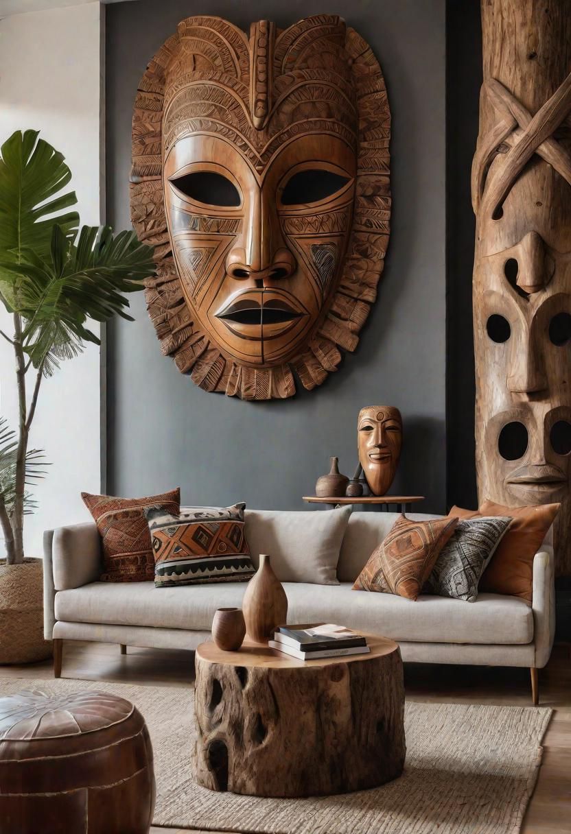 4. Sculptural Tree Trunk Side Tables - photo 3