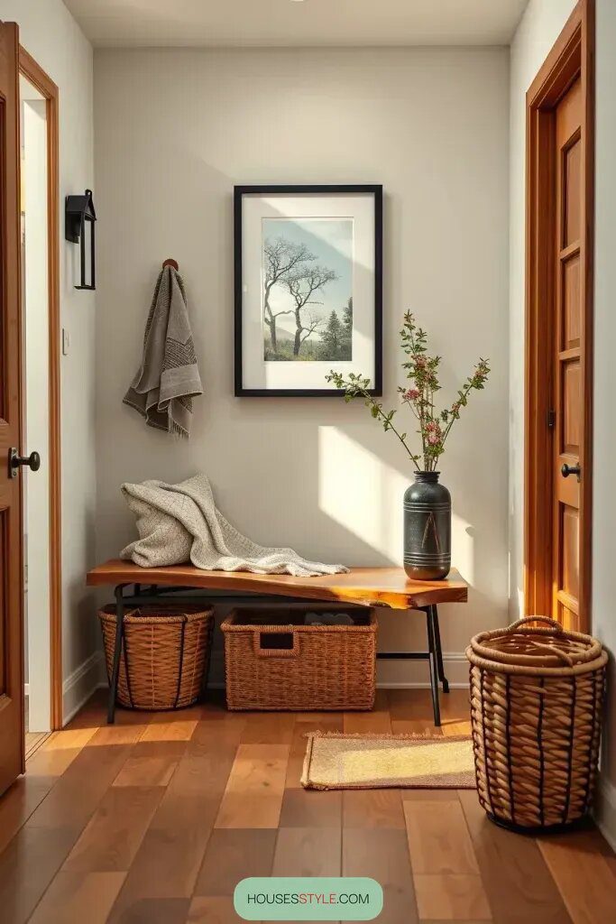Raw Edge Benches for a Modern Cabin Feel - photo 2