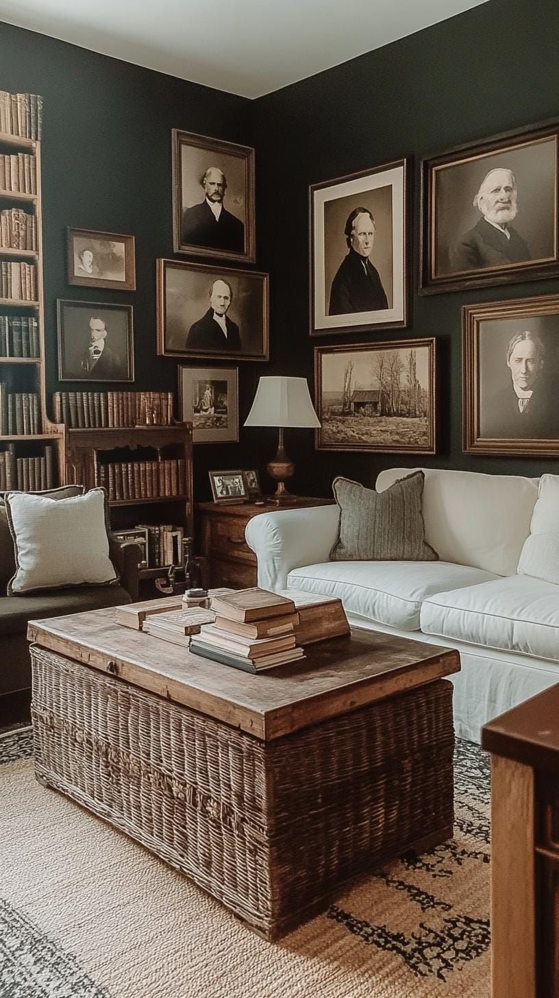 8. Vintage Gallery Wall Styling Tips