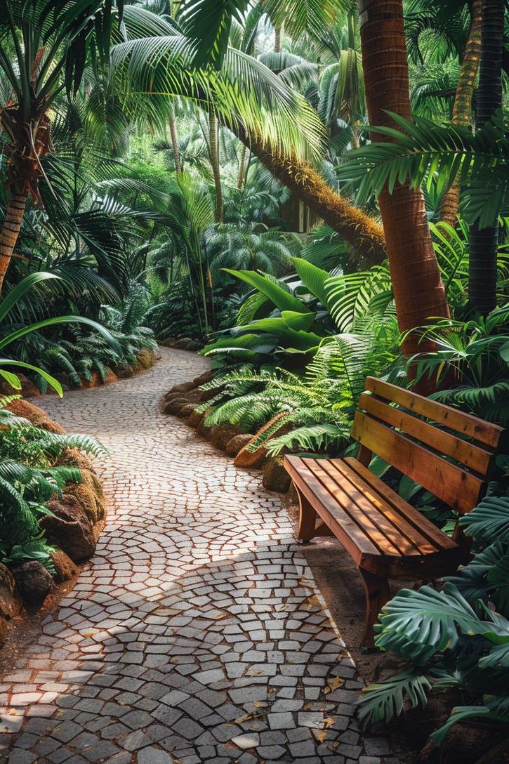 8. Tropical Oasis Wrapped in Lush Foliage