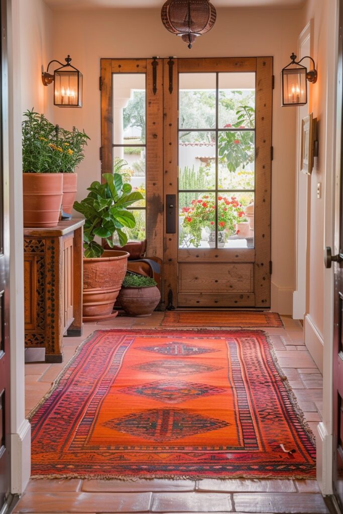 8. Warm Earthy Boho Reception