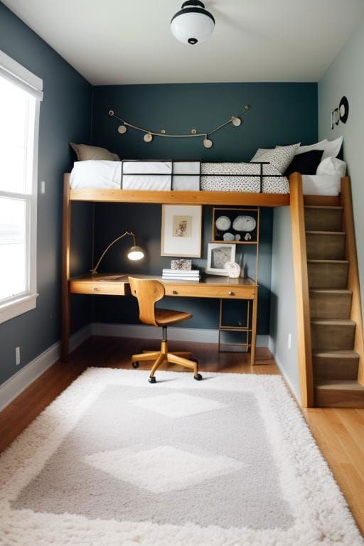 14. Space-Saving Loft Beds
