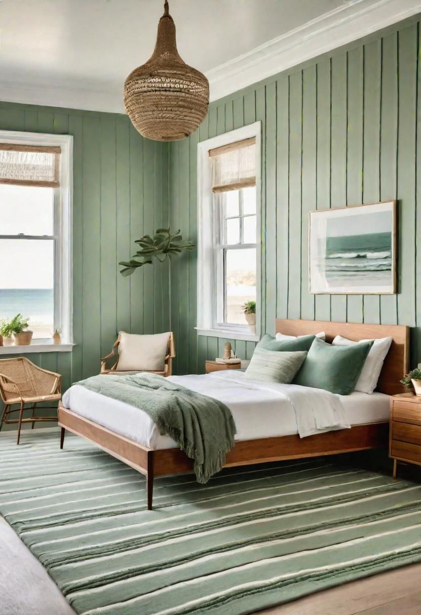 18. Coastal-Style Sage Green Rugs
