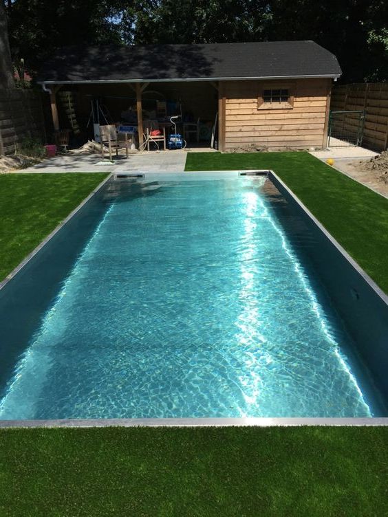 20 Stainless Steel Swimming Pool Designs to Adore - photo 16
