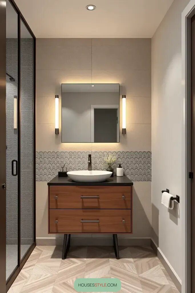 Floating Vanities That Free Up Floor Space