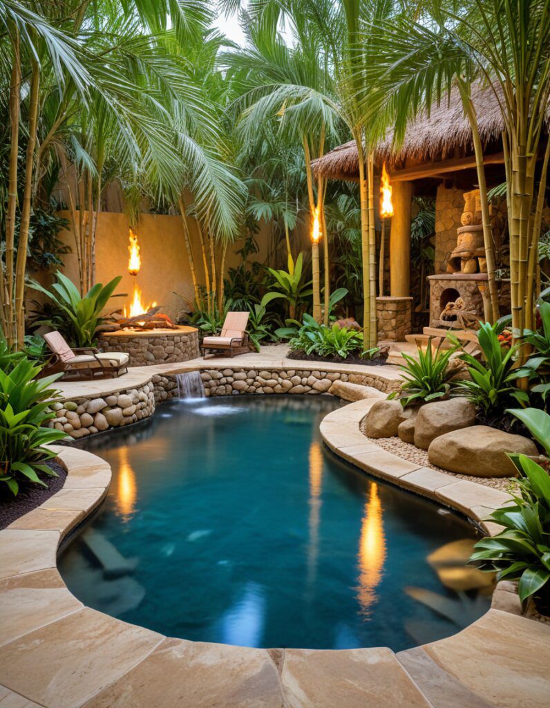 Tropical Pool Designs for an Exotic Escape - photo 2