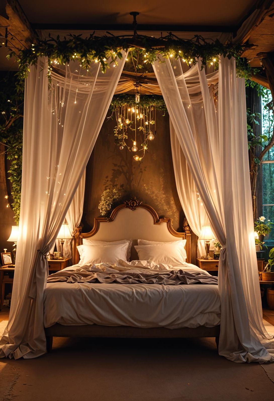 17. Enchanted Forest Bedroom Theme