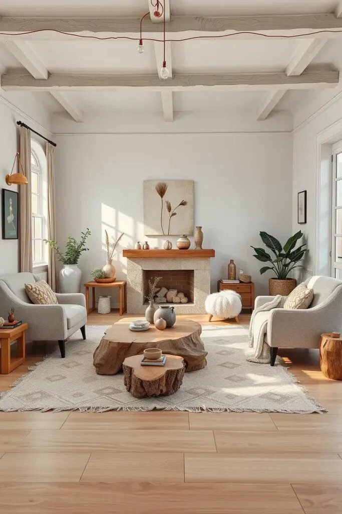 Where Warm Minimalism Collides With The Rustic Style