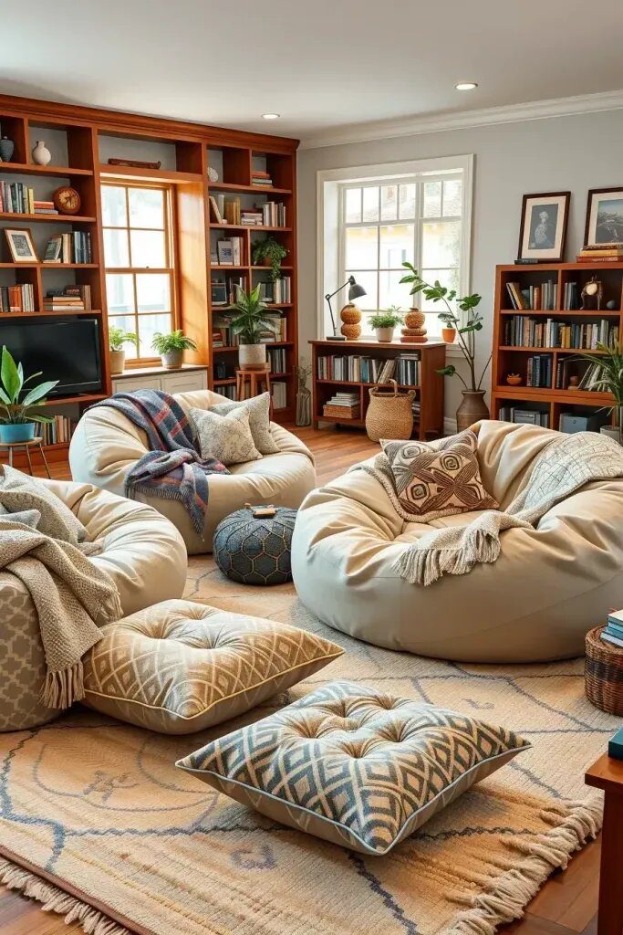 Seat Cushions and Bean Bags for Every Family Member