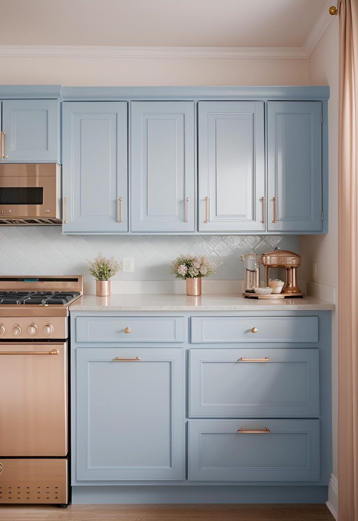 19. Soft Blue Cabinet Trend Ideas