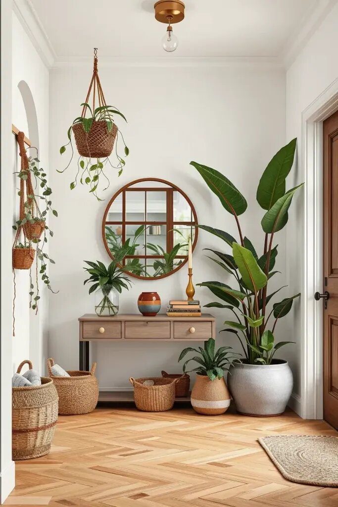 Stylish Plant Decor to Refresh Your Entryway