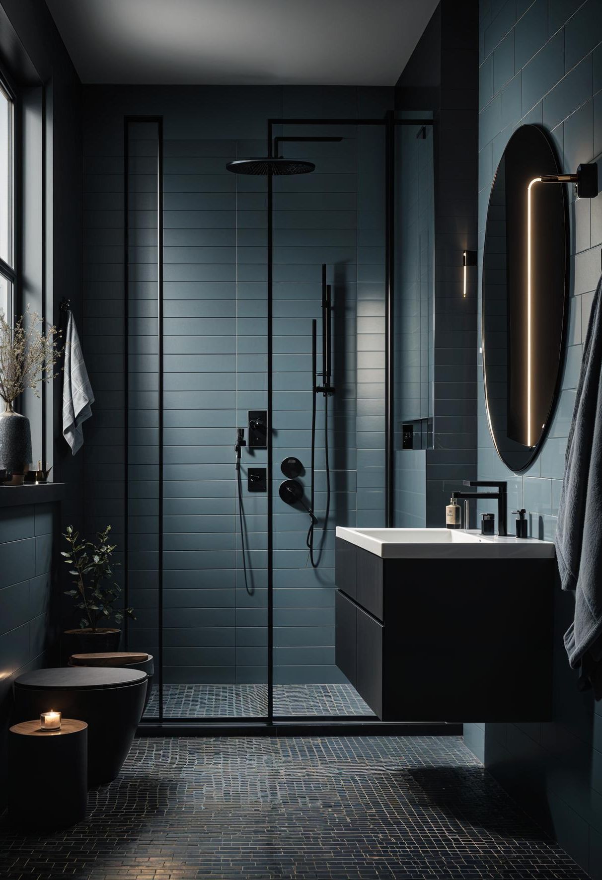 14. Sleek Nordic Bathroom Style - photo 2