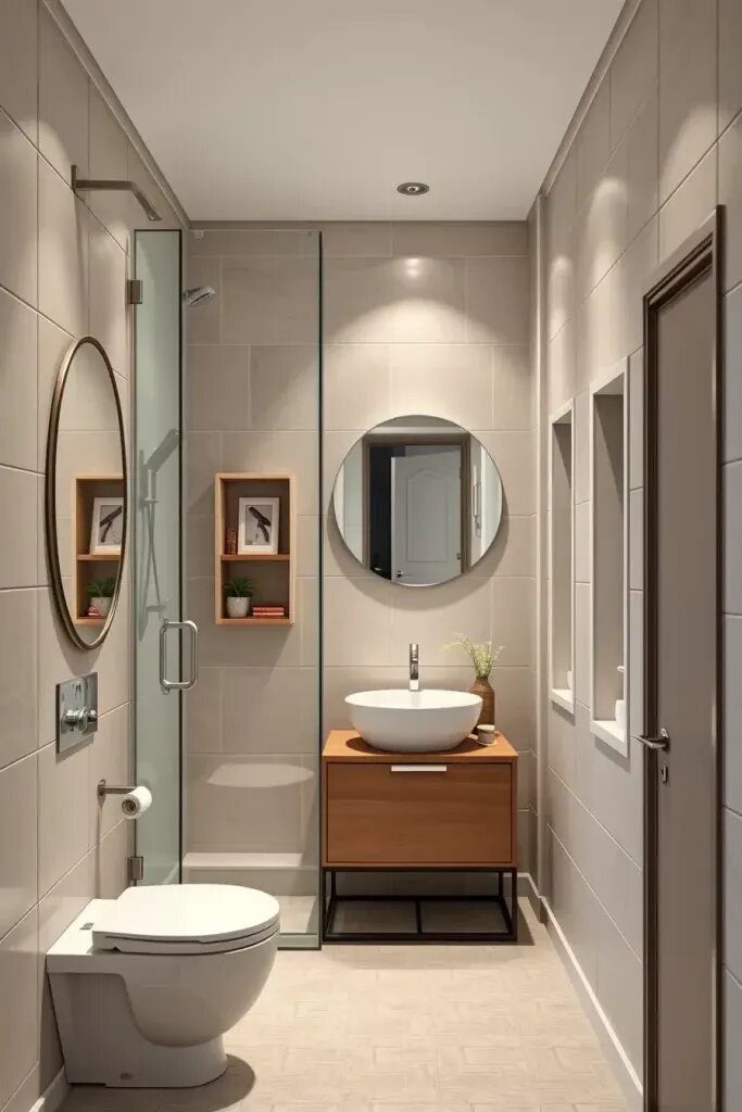 Recessed Wall Niches For Hidden Storage