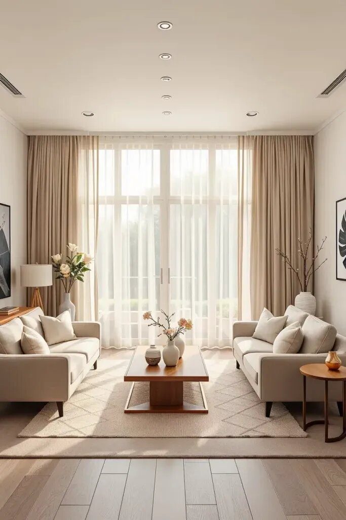 Find Peace with a Simple Living Room Design - photo 2