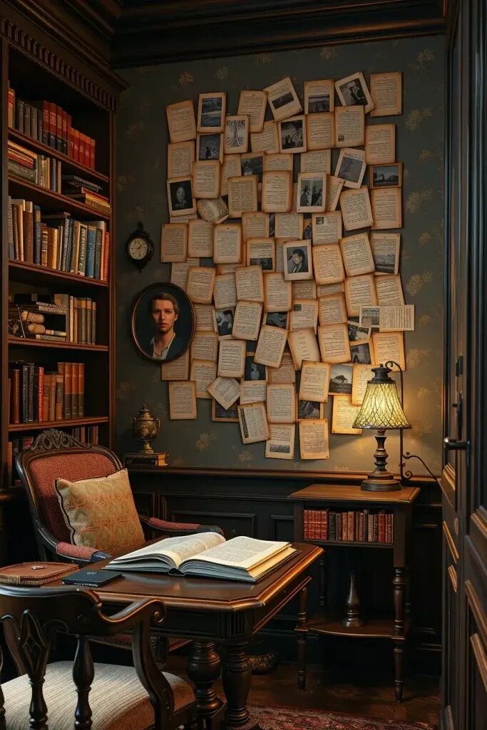 Book Page Wall Collage Ideas - photo 2