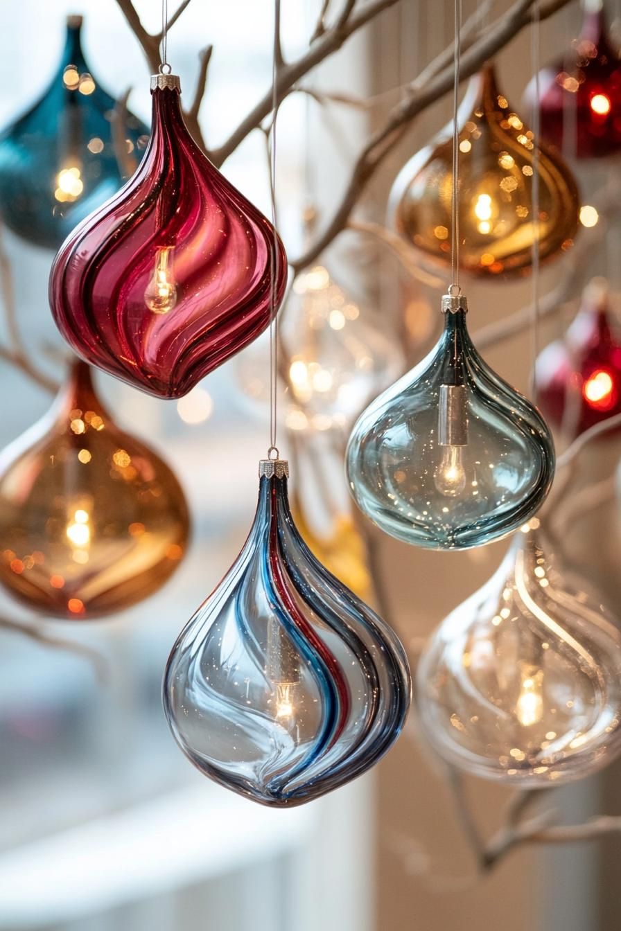 8. Elegant Hand-Blown Glass Bauble Ideas - photo 2