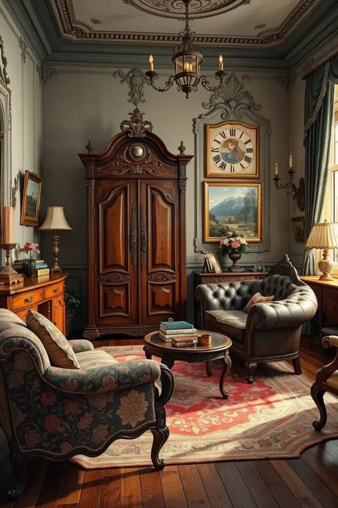 Statement Vintage Furniture Pieces for Character