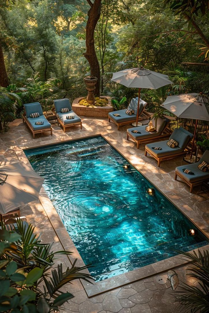 2. Round Pools vs Rectangular Pools