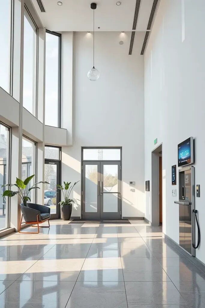 Blending Technology Discreetly into Lobby Design