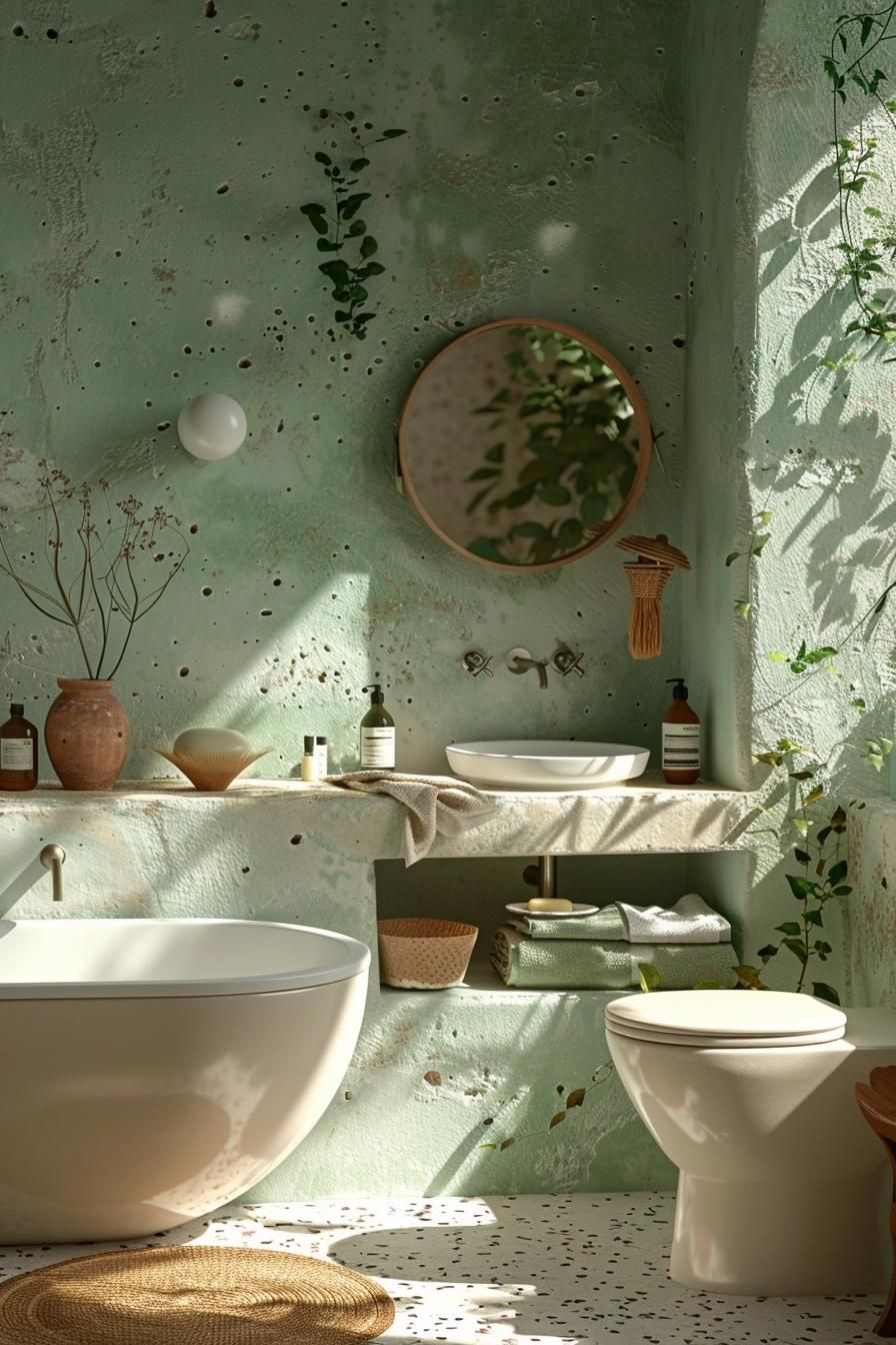 11. Minty Fresh Bathroom Color Ideas - photo 2