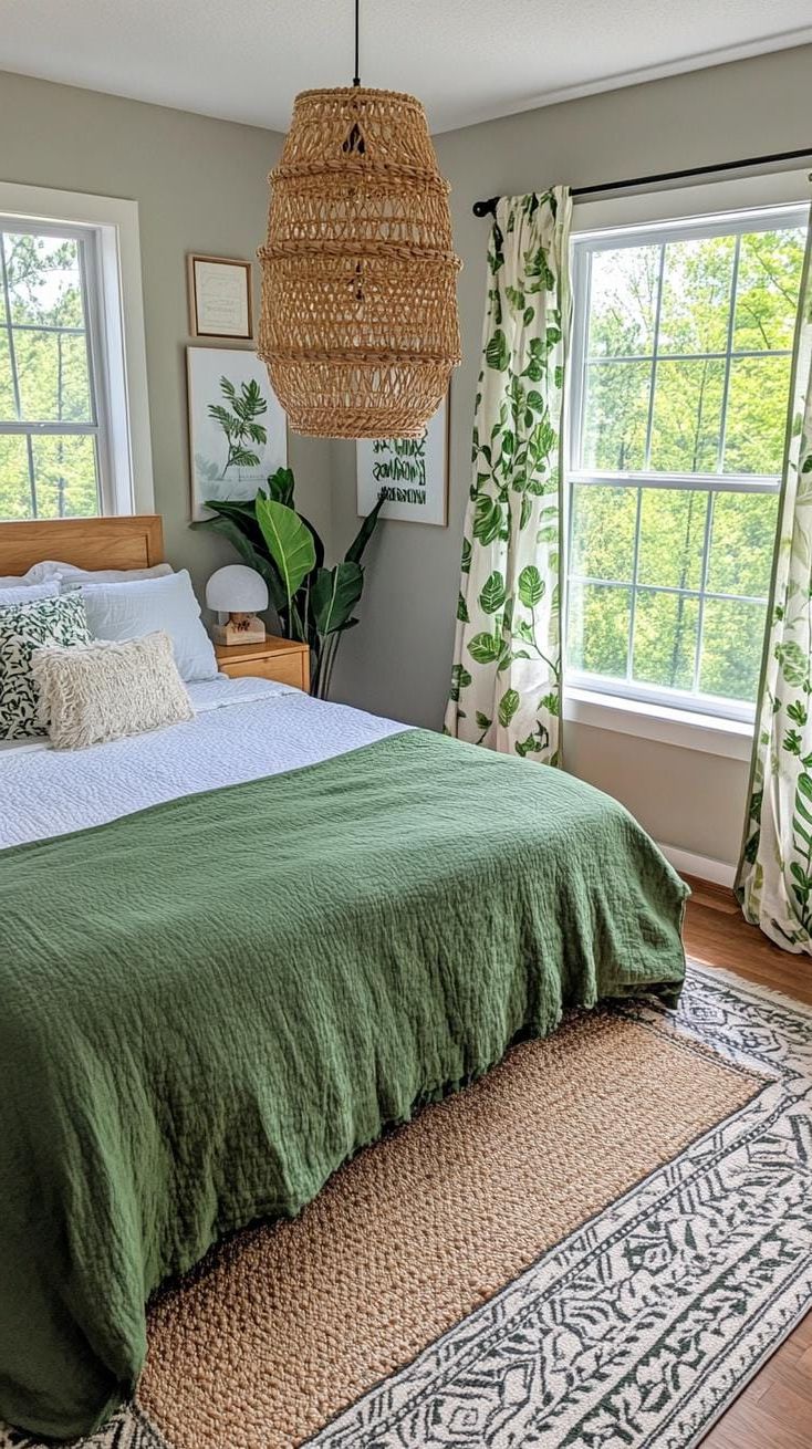 18. Forest-Inspired Bedroom Fantasy - photo 2