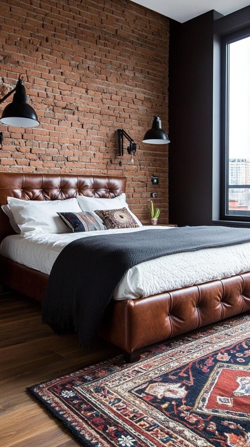 2. Industrial Chic With Brick and Metal - photo 2