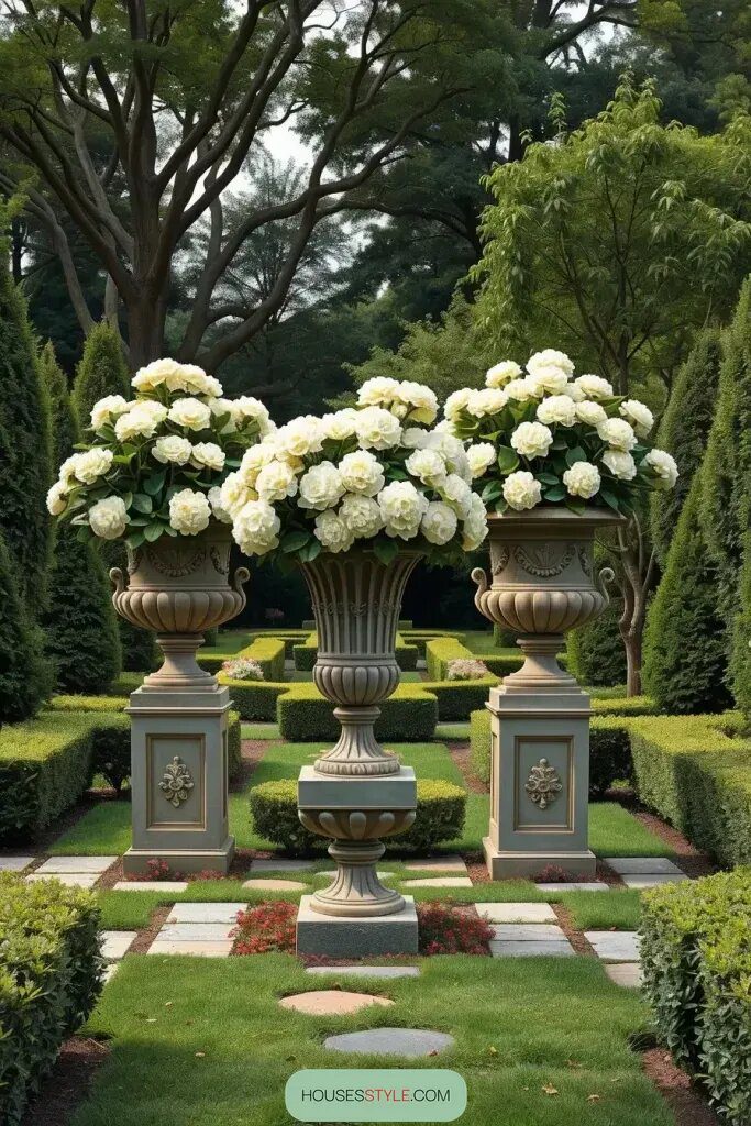 Turning Garden Urns Into Sculptural Planters