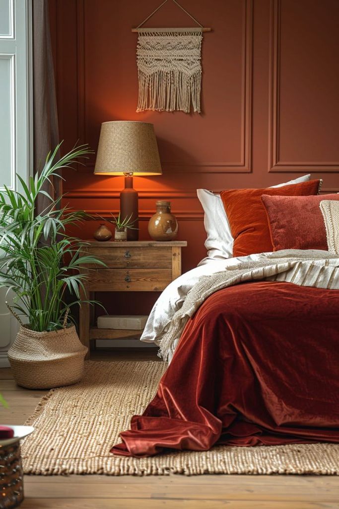 7. Earthy Modern Bedroom Inspiration - photo 5