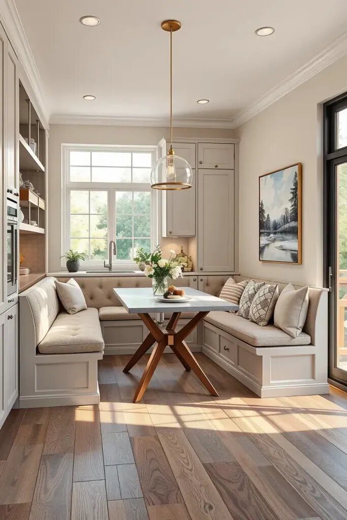 Built-In Seating for Simple Kitchen Layouts - photo 2