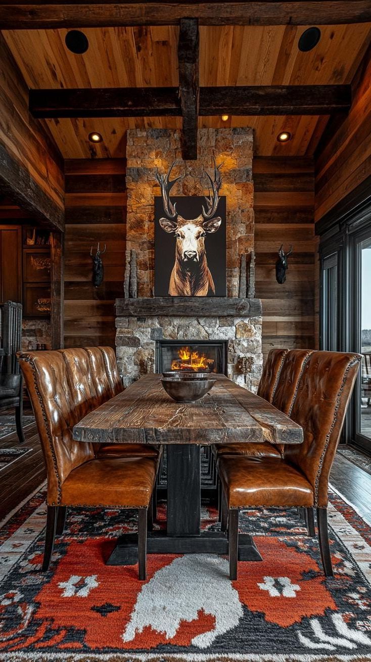8. Dining Room With Reclaimed Wood Accents - photo 2