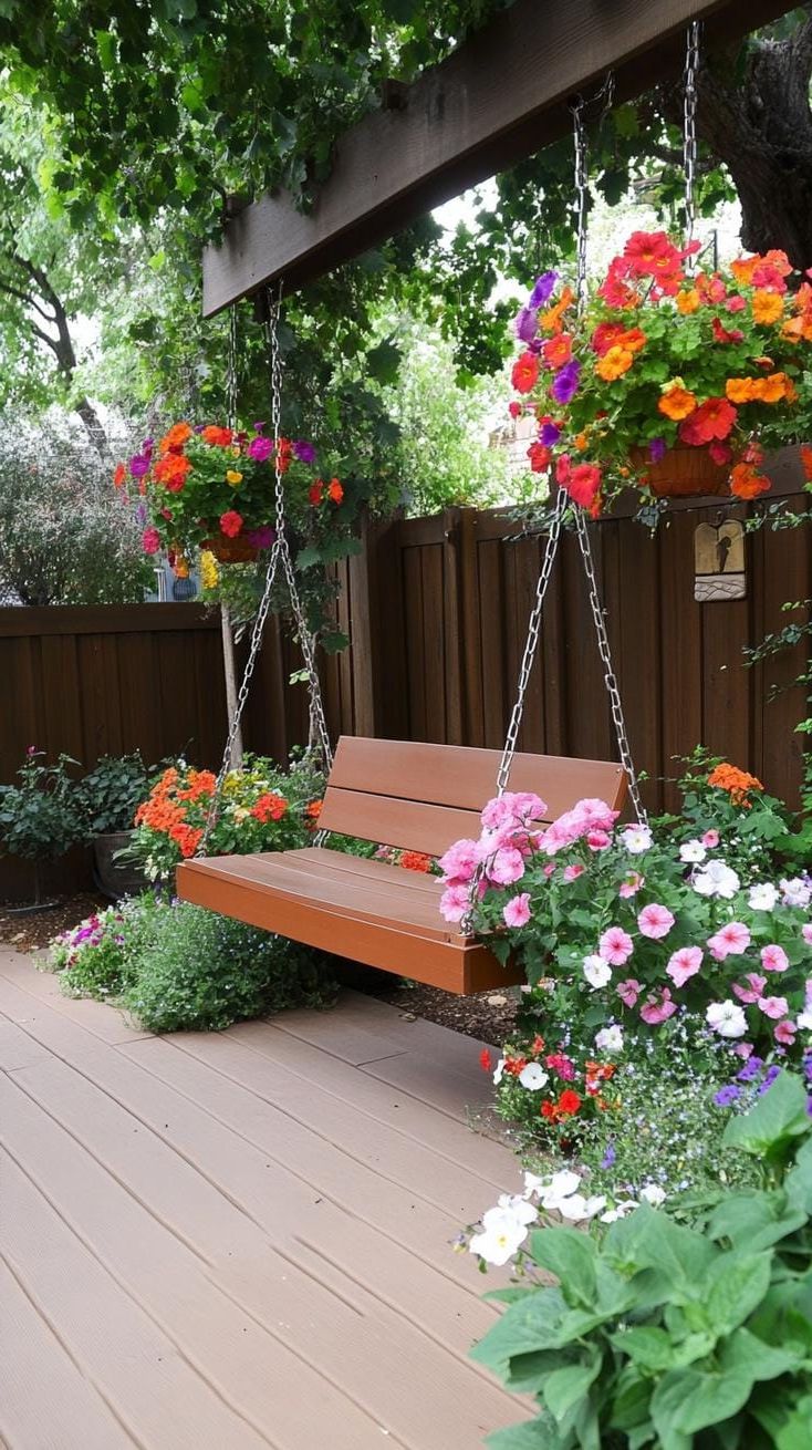 8. Garden Swing Seating Oasis - photo 3
