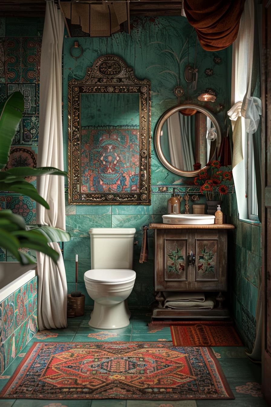 17. Global Cultural Wall Accents