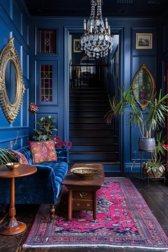 18. Luxe Boho Foyer Design